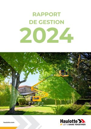 2024 Haulotte Rapport De Gestion