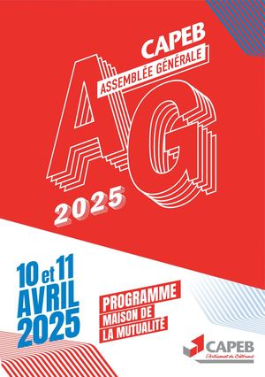 Programme Capeb 2025