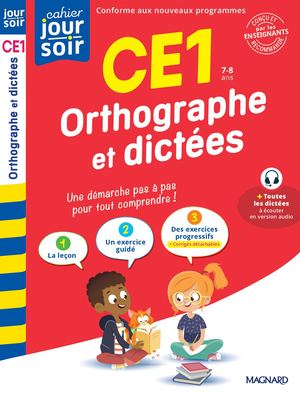 Jour Soir orthographe et dictées CE1 - 9782210784864 Extrait