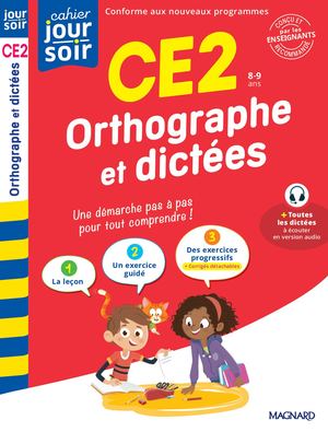 Jour Soir orthographe et dictées CE2 - 9782210784871 Extrait