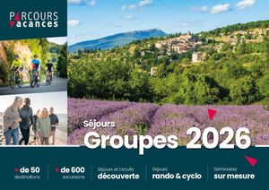 Séjours Groupes 2026 - Parcours Vacances