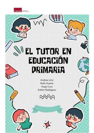 El Tutor En Educación Primaria