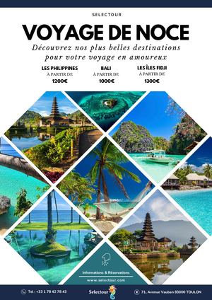 Brochure Voyage De Noce