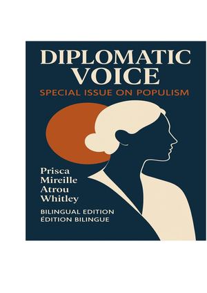 Diplomatic Voice – Issue on Populism No. 1