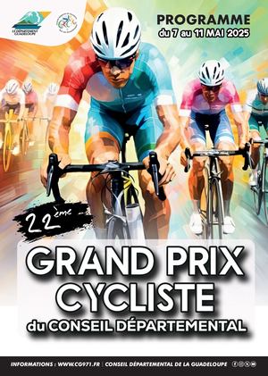 Programme du 22ème Grand Prix Cycliste