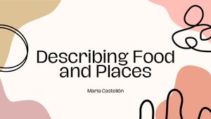 Presentación Moderna Aesthetic Alegre Rosa