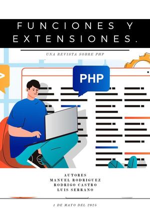Revista sobre funciones y extensiones en php