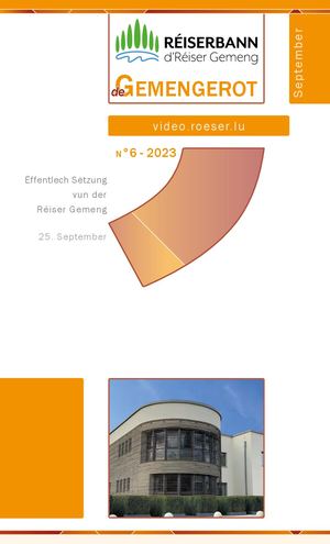 Conseil communal Rapport du 25 septembre 2023