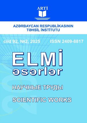 Elmi̇ ƏSərlər 2025, Volume 92, number 2.Pdf