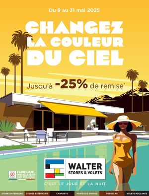 Changez la couleur du ciel avec Walter Stores