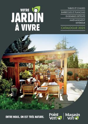 Catalogue Plein Air 2025 Magasin Vert Point Vert