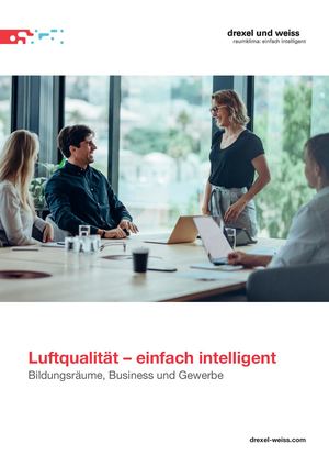 Broschuere Lüftung Gewerbe Schule