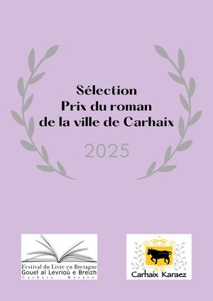 Livret Prix du Roman de la Ville de Carhaix 2025