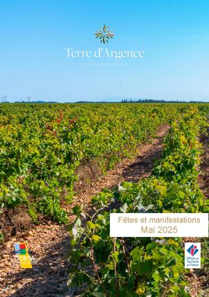 Agenda de la Terre d'Argence Mai 2025