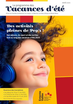 Plaquette d'été 2025.