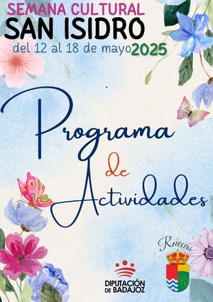 Programa Semana Cultural San Isdro 2025