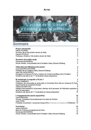 V Calaméo 1656030 Fondation Vge Conférence Débat 010425 Pdf