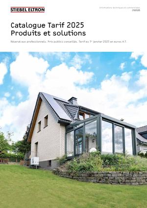 Stiebel Eltron Catalogue Tarif 2025 Copie