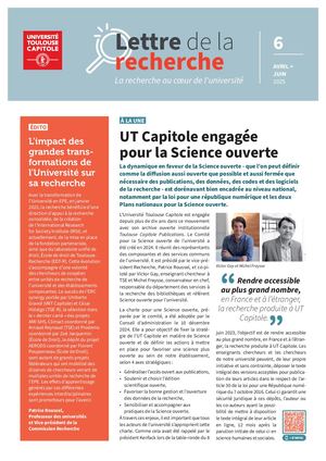 Lettre de la Recherche n°6