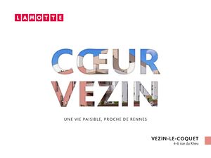 Coeur Vezin à Vezin-le-Coquet (35) - Programme immobilier neuf - Lamotte