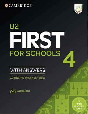 4 Test B2 First For Schools 4 With Answers Pdf