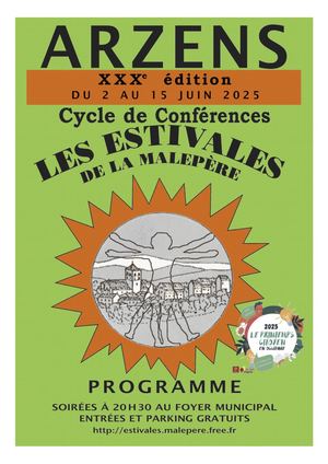 XXXe Estivales de la Malepère 2-15 juin 2025