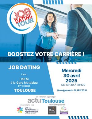 Ps Job Dating Toulouse Avril 2025