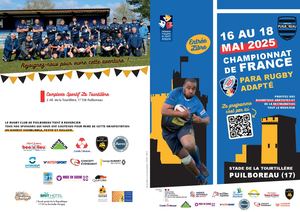 Flyer CDF Para Rugby Adapté