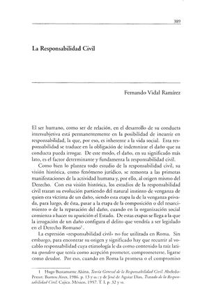 Responsabilidad Civil