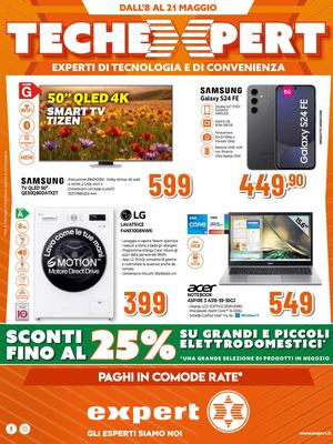 Volantino TechExpert valido dall'8 al 21 maggio_Gaer