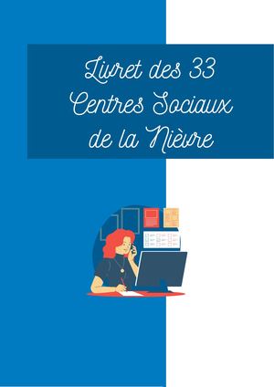Livret Des 33 Centres Sociaux De La Nievre