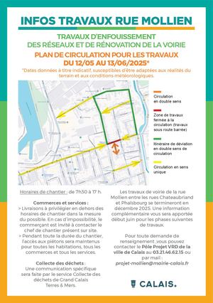 Travaux Mollien Reseau Chaleur Urbain