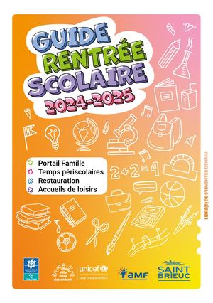 Guide Rentrée Scolaire 2024 2025