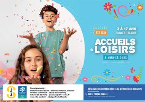 Accueils de loisirs été 2025