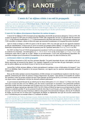 la note du cesa n° 595