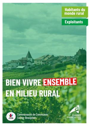 Guide Bien Vivre Ensemble Dans Le Milieu Rural CCSB