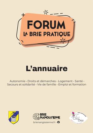 La Brie Pratique 2025 Annuaire Public