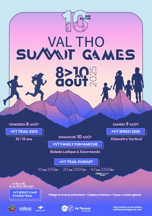 Flyer Programme Week End Val Tho Summit Games 2024