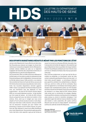 La Lettre du Département des Hauts-de-Seine n°8 - mai 2025