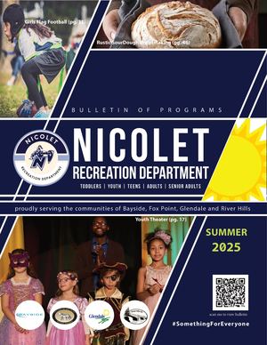 2025 Nicolet Recreation Department Summer Bulletin