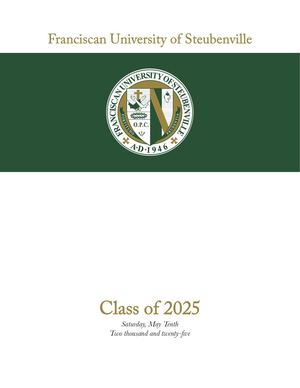 Commencement Program - 2025