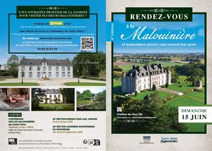 Flyer - Rendez-vous à la Malouinière 2025