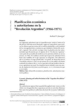 Economía autoritaria