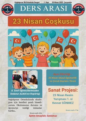 Okul Dergisi Nisan Sayısı