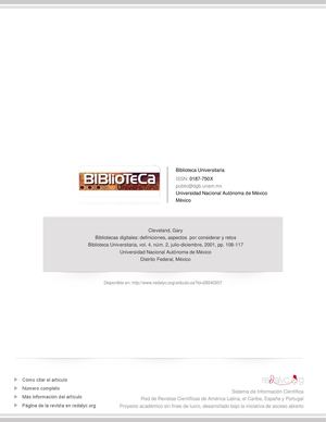 Bibliotecas Virtuales