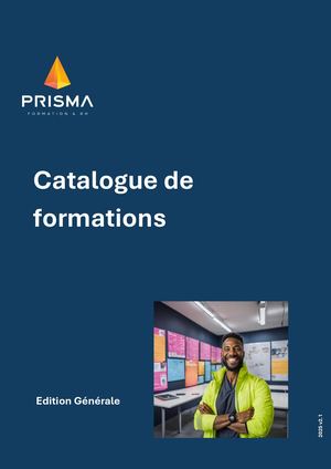 Catalogue Prisma 2025