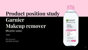 Micellar water - Garnier new packaging