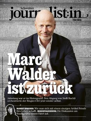 Schweizer journalist:in 02/25 Vorschau