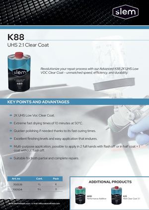 603074 - Product Data Sheet K88 - EN
