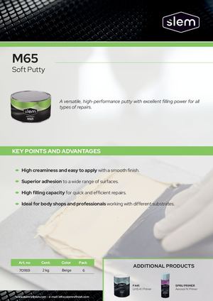 Product Data Sheet M65 - EN